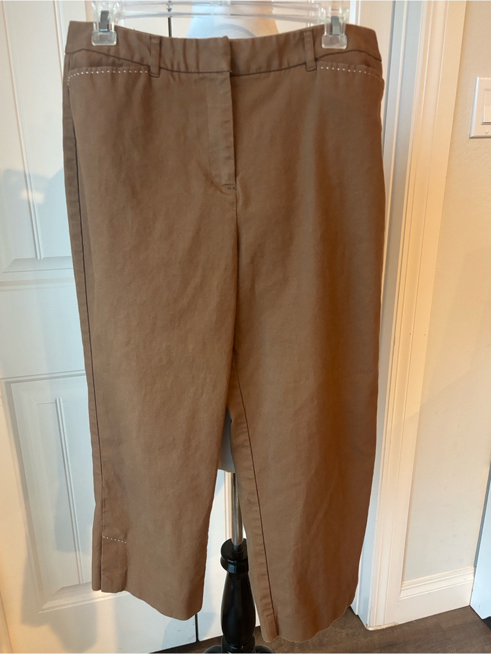 TALBOTS Casual Brown Cropped Pants